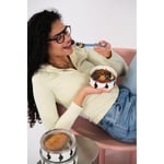 Emaylab Emaylabxpeppythings Milky Emaye Üçlü Saklama Kabı Seti (ocaklarda Kullanilabi̇li̇r)