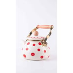 Emaylab Merry Yılbaşı Özel Emaye Vintage Kettle (2li̇tre- Ocakta-sobada Kullanilabi̇li̇r)