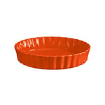 Emile Henry 11 inç/2.1 litre Derin tart tabağı, Toskana