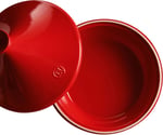 Emile Henry EH345632 güveç – Kavurma tenceresi – Seramik – Grand Cru/kırmızı Ø 32 cm