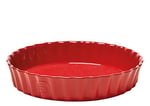 Emile Henry EH346024 kek kalıbı, yüksek seramik Grand Cru 24 x 24 x 5 cm