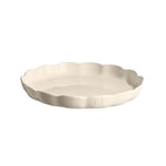 Emile Henry Madeleine Yivli Tart Tabağı, 30 cm, Kil