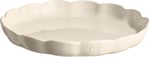 Emile Henry Madeleine Yivli Tart Tabağı, 30 cm, Kil