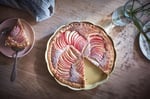 Emile Henry Madeleine Yivli Tart Tabağı, 30 cm, Kil