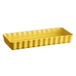 Emile Henry Tart-Börek Fırın Kabı Dikdörtgen 36.5 x 15 cm Mat Sarı/Provence Yellow