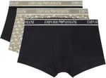 Emporio Armani 3-pack Trunk Mayo Erkekler