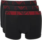 Emporio Armani Bold Monogram 3-pack Trunk Mayolar Erkekler - Bedenler: 2XL, M, L