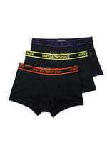 Emporio Armani Emporio Armani Erkek 3'lü paket Core logo bandı Trunk Trunks Erkek