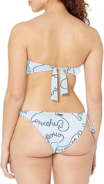 Emporio Armani Emporio Armani Kadın Logomania Band And Bow Brezilya Bikini bikini seti Kadın