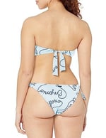 Emporio Armani Emporio Armani Kadın Logomania Band And Bow Brezilya Bikini bikini seti Kadın