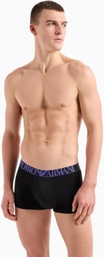 Emporio Armani Emporio Armani Streç Pamuk Parlak Logoband 3'lü Paket Gövde Erkek Mayo Erkek