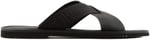 Emporio Armani Erkek sandaleti, siyah