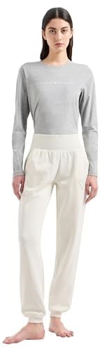 Emporio Armani Fuzzy Fleece Pants With Cuffs Eşofman altı Kadın