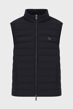 Emporio Armani Suya ve Soğuğa Karşı Dayanıklı Dik Yaka Slim Fit Şişme Yelek Erkek YELEK 8N1BQ1 1NLRZ 0920