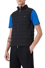 Emporio Armani Suya ve Soğuğa Karşı Dayanıklı Dik Yaka Slim Fit Şişme Yelek Erkek YELEK 8N1BQ1 1NLRZ 0920