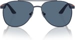EMPORIO EMPORIO ARMANI EK 2001 301880 53 EMPORIO EMPORIO ARMANI KIDS Çocuk Güneş Gözlüğü Mat Mavi