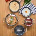 Emsan Biogranit Power Inox 8 Parça Tencere Seti