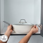 Emsan Biogranit White Stone 3 Parça Tencere Seti