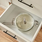 Emsan Biogranit White Stone 5 Parça Tencere Seti