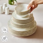 Emsan Elegance Bone Siena 53 Parça 12 Kişilik Yemek Takımı Gold