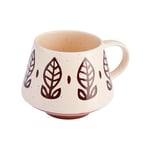 Emsan Ethnic Grass Kupa 480 ml Kahve​​​​​​​