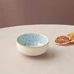 Emsan Floral Mavi Round Çerezlik 10 cm