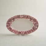 Emsan Floransa Kayık Tabak 21 cm Bordo