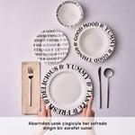 Emsan Forever Bone Mood 24 Parça 6 Kişilik Yemek Takımı