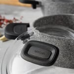 Emsan Fortis Granit 6 Parça Midi Tencere Seti Gri