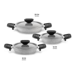 Emsan Fortis Granit 6 Parça Sahan Set Gri
