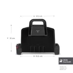 Emsan Future Essential Tost Makinesi Matte Black 1800 W