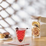 Emsan Globe Çift Cidarlı Külah Form Cam Bardak 250 ml