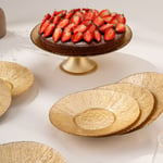 Emsan Golden 7 Parça Cam Pasta / Tatlı Seti