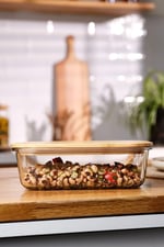 Emsan Naturel 1520 ml Borosilikat Saklama Kabı