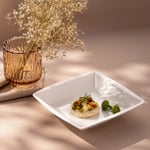 Emsan Pamukkale Kare Çukur Tabak 21 cm