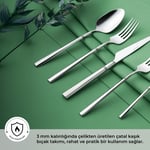 Emsan Penta 30 Parça 6 Kişilik Çatal Kaşık Bıçak Takımı