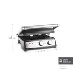 Emsan Press 4 Dilim Kapasiteli Izgara ve Tost Makinesi Inox 2000W