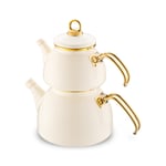 Emsan Retro Emaye  Midi Çaydanlık Takımı 1,1L & 2,3L