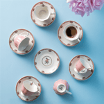 Emsan Romance 6 Kişilik New Bone Kahve Fincan Takımı 90 ml
