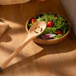 Emsan Rustik Bambu Oluklu Kaşık 28 cm
