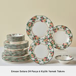Emsan Solara 24 Parça 6 Kişilik Yemek Takımı