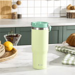 Emsan Star Ice Pipetli Çelik Sızdırmaz Termos 900 ml