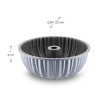 Emsan Stone Döküm Kek Kalıbı Gri 23 cm