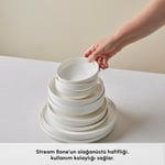 Emsan Stream Bone Saturn 38 Parça 8 Kişilik Yemek Takımı