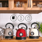 Emsan Turtle Kettle Red