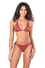 Endeep Kadın Aksesuarlı Üçgen Bikini Takımı