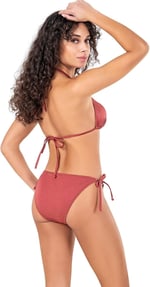 Endeep Kadın Aksesuarlı Üçgen Bikini Takımı