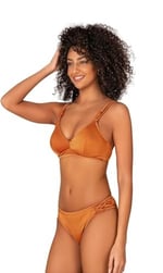 Endeep Kadın Biyeli Aksesuarlı Toparlayıcı Bikini Takımı