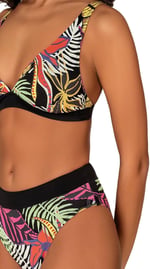 Endeep Kadın Toparlayıcı Desenli Bikini Takımı