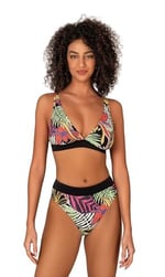 Endeep Kadın Toparlayıcı Desenli Bikini Takımı